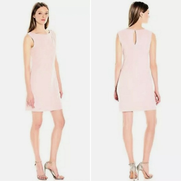 Jessica Simpson NWT Pink Sleeveless Sheath Dress with Gold Accent 4 - Picture 10 of 13